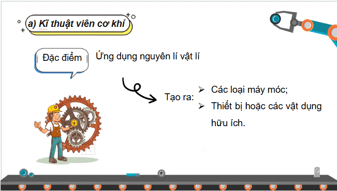 Giáo án điện tử Công nghệ 9 Chân trời sáng tạo Chủ đề 1: Nghề nghiệp trong lĩnh vực kĩ thuật, công nghệ | PPT Công nghệ 9