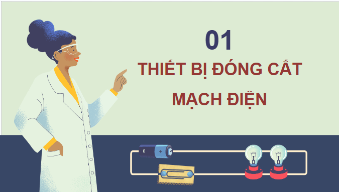 Giáo án điện tử Công nghệ 9 Chân trời sáng tạo Chủ đề 1: Thiết bị đóng cắt và lấy điện trong gia đình | PPT Công nghệ 9