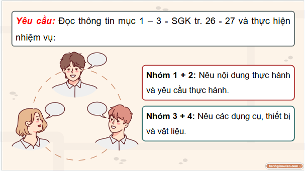 Giáo án điện tử Công nghệ 9 Chân trời sáng tạo Chủ đề 4: Thực hành lắp đặt mạch điện ứng dụng công nghệ tưới tiêu tự động trong trồng trọt | PPT Công nghệ 9