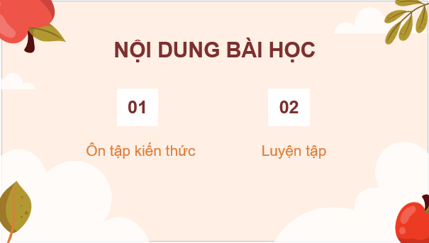 Giáo án điện tử Công nghệ 9 Kết nối tri thức Ôn tập Chương 2 | PPT Công nghệ 9