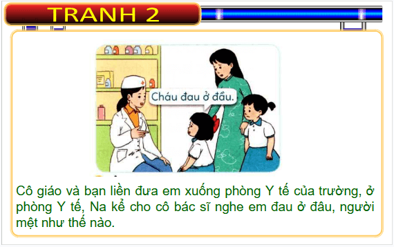 Giáo án điện tử Đạo đức lớp 1 Cánh diều Bài 5: Chăm sóc bản thân khi bị ốm | PPT Đạo đức lớp 1