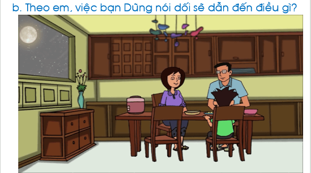 Giáo án điện tử Đạo đức lớp 1 Chân trời sáng tạo Bài 6: Không nói dối và biết nhận lỗi | PPT Đạo đức lớp 1