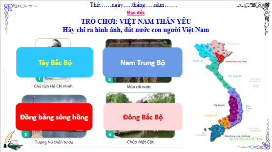 Giáo án điện tử Đạo đức lớp 3 Cánh diều Bài 1: Em khám phá đất nước Việt Nam | PPT Đạo đức lớp 3