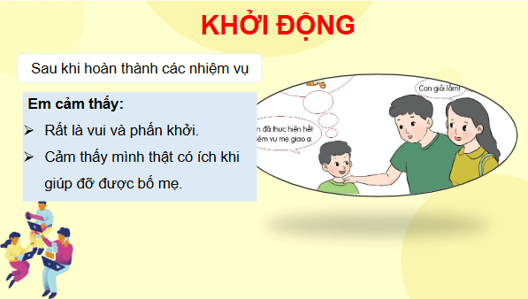 Giáo án điện tử Đạo đức lớp 3 Chân trời sáng tạo Bài 4: Tích cực hoàn thành nhiệm vụ ở nhà | PPT Đạo đức lớp 3