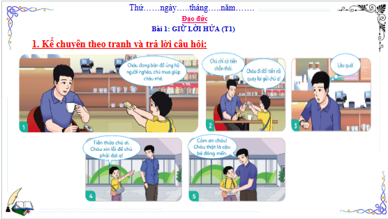 Giáo án điện tử Đạo đức lớp 3 Cánh diều Bài 5: Em giữ lời hứa | PPT Đạo đức lớp 3
