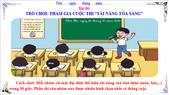 Giáo án điện tử Đạo đức lớp 3 Cánh diều Bài 8: Em hoàn thiện bản thân | PPT Đạo đức lớp 3
