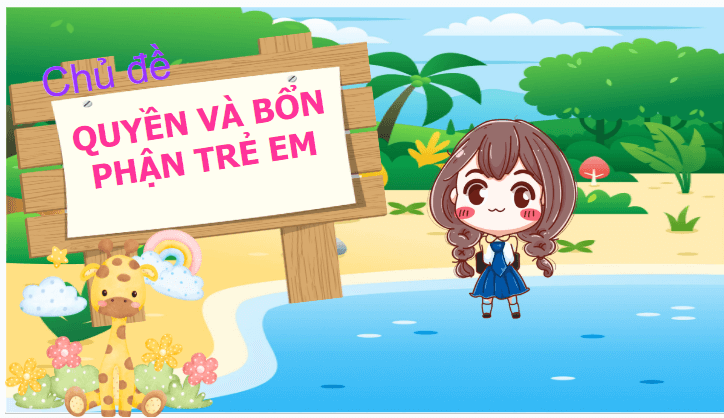 Giáo án điện tử Đạo đức lớp 4 Chân trời sáng tạo Bài 11: Quyền trẻ em | PPT Đạo đức 4