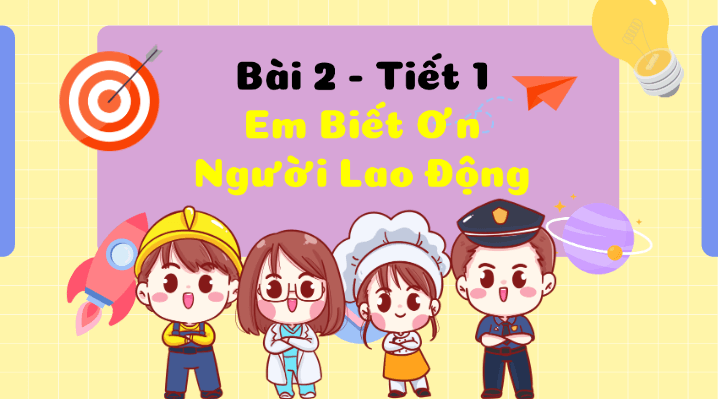Giáo án điện tử Đạo đức lớp 4 Chân trời sáng tạo Bài 2: Em biết ơn người lao động | PPT Đạo đức 4