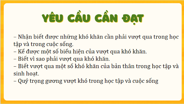 Giáo án điện tử Đạo đức lớp 5 Kết nối tri thức Bài 3: Vượt qua khó khăn | PPT Đạo đức lớp 5