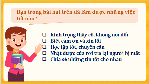 Giáo án điện tử Đạo đức lớp 5 Cánh diều Bài 5: Em bảo vệ cái đúng, cái tốt | PPT Đạo đức lớp 5