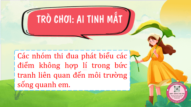 Giáo án điện tử Đạo đức lớp 5 Cánh diều Bài 6: Môi trường sống quanh em | PPT Đạo đức lớp 5