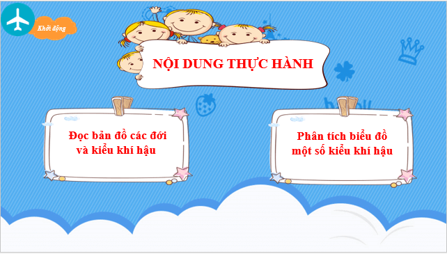 Giáo án điện tử Địa Lí 10 Chân trời sáng tạo Bài 11: Thực hành đọc bản đồ các đới và kiểu khí hậu trên trái đất, phân tích biểu đồ một số kiểu khí hậu | PPT Địa 10