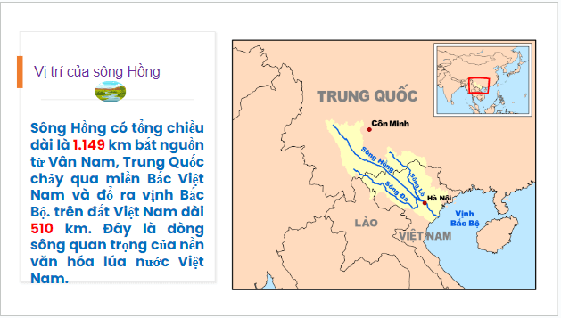 Giáo án điện tử Địa Lí 10 Kết nối tri thức Bài 13: Thực hành: Phân tích chế độ nước sông Hồng | PPT Địa 10