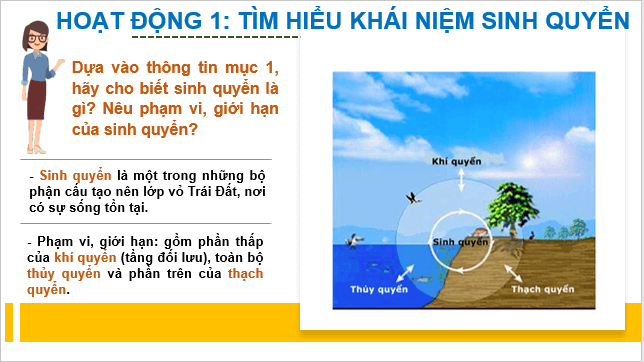 Giáo án điện tử Địa Lí 10 Kết nối tri thức Bài 15: Sinh quyển | PPT Địa 10