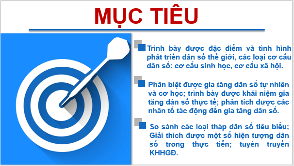 Giáo án điện tử Địa Lí 10 Cánh diều Bài 16: Dân số và gia tăng dân số. Cơ cấu dân số | PPT Địa 10