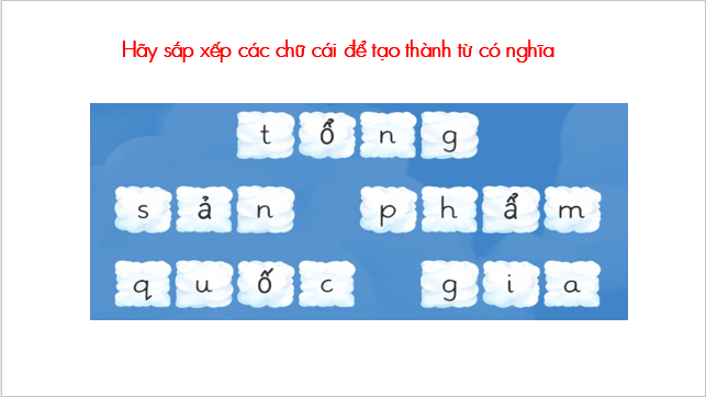 Giáo án điện tử Địa Lí 10 Cánh diều Bài 19: Cơ cấu nền kinh tế, tổng sản phẩm trong nước và tổng thu nhập quốc gia | PPT Địa 10