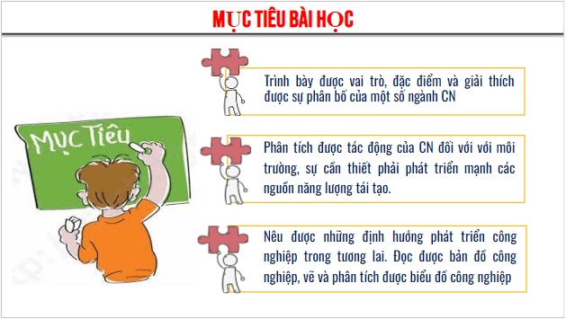 Giáo án điện tử Địa Lí 10 Cánh diều Bài 24: Địa Lí một số ngành công nghiệp | PPT Địa 10