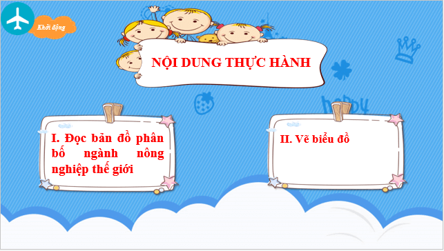 Giáo án điện tử Địa Lí 10 Chân trời sáng tạo Bài 28: Thực hành tìm hiểu sự phát triển và phân bố ngành nông nghiệp, lâm nghiệp, thủy sản | PPT Địa 10