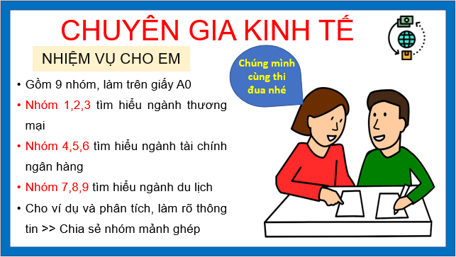 Giáo án điện tử Địa Lí 10 Cánh diều Bài 28: Thương mại, tài chính ngân hàng và dịch vụ | PPT Địa 10