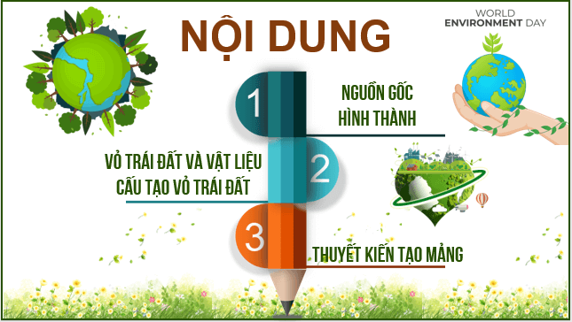 Giáo án điện tử Địa Lí 10 Cánh diều Bài 3: Trái đất. Thuyết kiến tạo mảng | PPT Địa 10