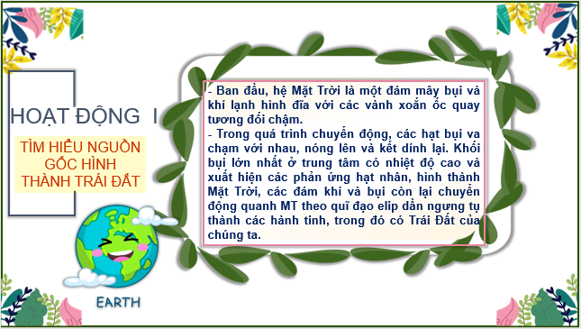 Giáo án điện tử Địa Lí 10 Cánh diều Bài 3: Trái đất. Thuyết kiến tạo mảng | PPT Địa 10