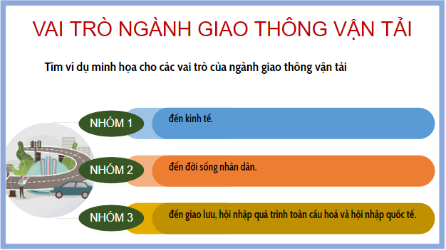 Giáo án điện tử Địa Lí 10 Kết nối tri thức Bài 34: Địa Lí ngành giao thông vận tải | PPT Địa 10