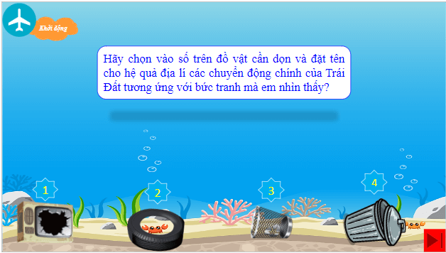 Giáo án điện tử Địa Lí 10 Cánh diều Bài 4: Hệ quả địa lí các chuyển động chính của Trái Đất | PPT Địa 10