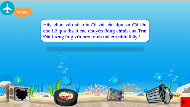 Giáo án điện tử Địa Lí 10 Chân trời sáng tạo Bài 5: Hệ quả địa lí các chuyển động của Trái Đất | PPT Địa 10