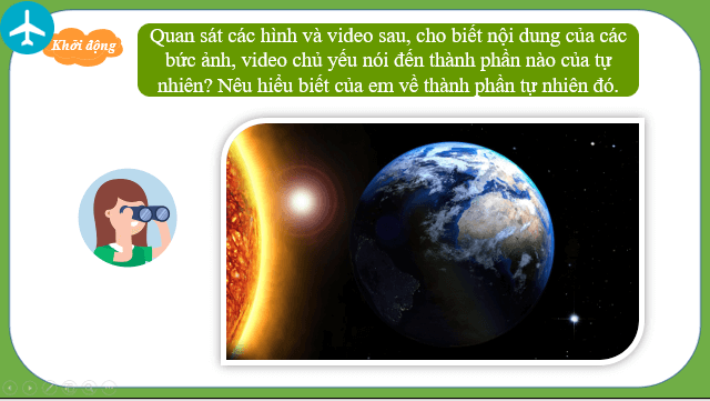 Giáo án điện tử Địa Lí 10 Cánh diều Bài 7: Khí quyển. Nhiệt độ không khí | PPT Địa 10