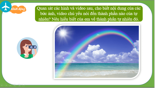 Giáo án điện tử Địa Lí 10 Cánh diều Bài 7: Khí quyển. Nhiệt độ không khí | PPT Địa 10