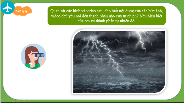 Giáo án điện tử Địa Lí 10 Chân trời sáng tạo Bài 8: Khí quyển, sự phân bố nhiệt độ không khí trên Trái Đất | PPT Địa 10