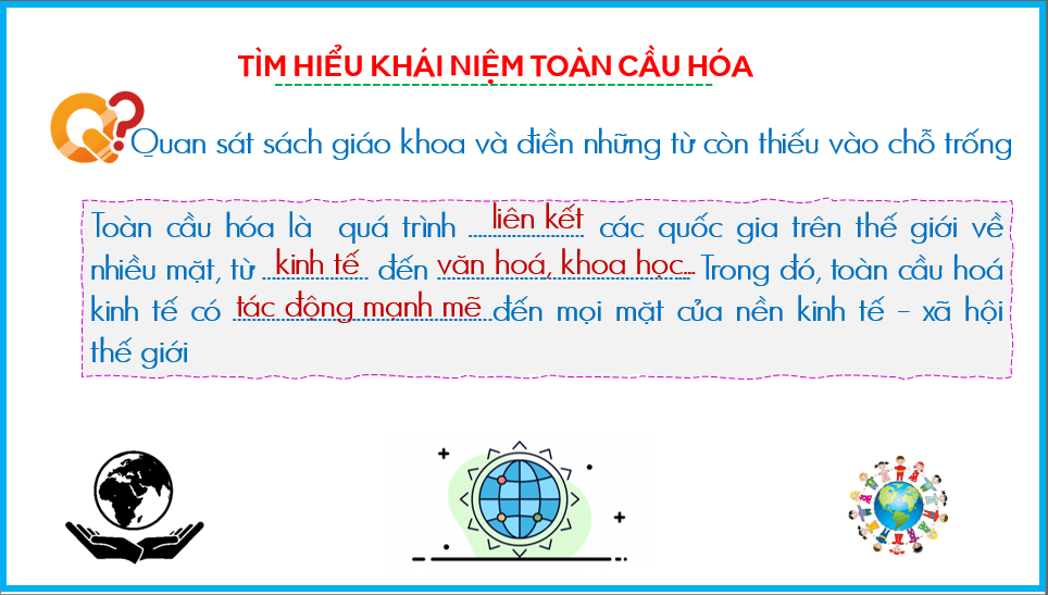 Giáo án điện tử Địa 11 Kết nối tri thức Bài 2: Toàn cầu hóa và khu vực hóa kinh tế | PPT Địa Lí 11