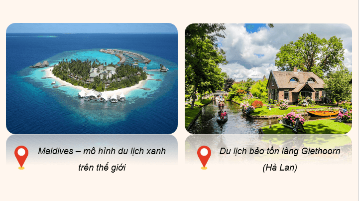 Giáo án điện tử Chuyên đề Địa 11 Kết nối tri thức Xu hướng phát triển du lịch trên thế giới và định hướng phát triển du lịch ở Việt Nam | PPT Chuyên đề Địa Lí 11