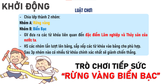 Giáo án Địa Lí 12 Chân trời sáng tạo Bài 13: Vấn đề phát triển lâm nghiệp và thuỷ sản