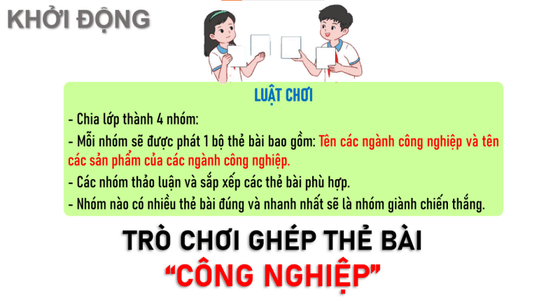 Giáo án Địa Lí 12 Chân trời sáng tạo Bài 17: Một số ngành công nghiệp