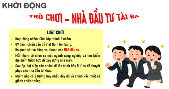 Giáo án Địa Lí 12 Chân trời sáng tạo Bài 18: Tổ chức lãnh thổ công nghiệp