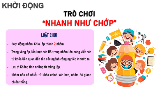 Giáo án Địa Lí 12 Chân trời sáng tạo Bài 19: Thực hành: Vẽ biểu đồ, nhận xét và giải thích tình hình phát triển ngành công nghiệp