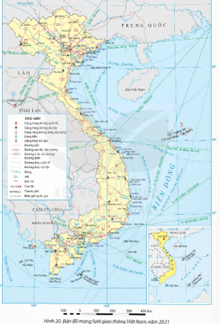 Giáo án Địa Lí 12 Kết nối tri thức Bài 20: Giao thông vận tải và bưu chính viễn thông