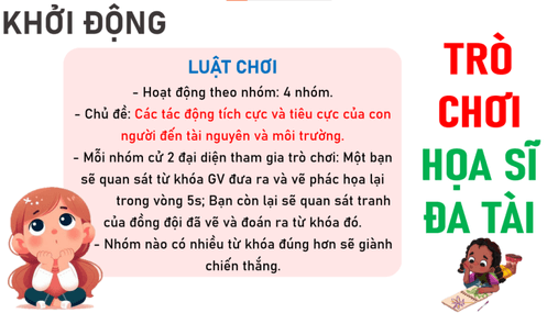 Giáo án Địa Lí 12 Chân trời sáng tạo Bài 6: Thực hành: Sử dụng hợp lí tài nguyên và bảo vệ môi trường địa phương