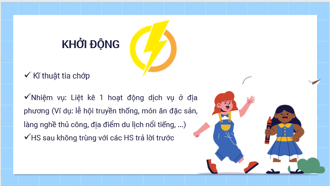 Giáo án điện tử Địa Lí 12 Kết nối tri thức Bài 22: Thực hành: Tìm hiểu sự phát triển một số ngành dịch vụ | PPT Địa 12