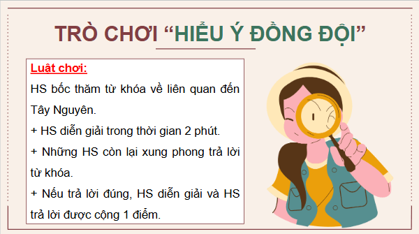 Giáo án điện tử Địa Lí 12 Cánh diều Bài 23: Khai thác thế mạnh để phát triển kinh tế ở Tây Nguyên | PPT Địa 12