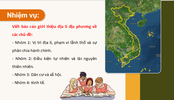 Giáo án điện tử Địa Lí 12 Cánh diều Bài 30: Thực hành: Tìm hiểu địa lí địa phương | PPT Địa 12