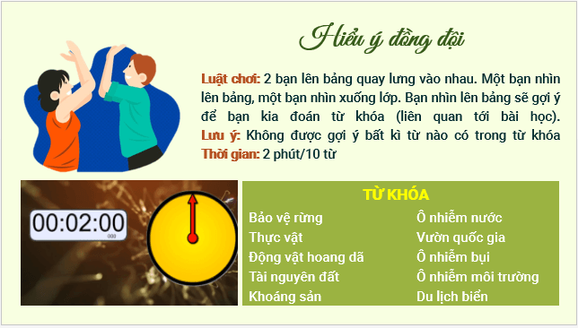 Giáo án điện tử Địa Lí 12 Cánh diều Bài 5: Vấn đề sử dụng hợp lí tài nguyên thiên nhiên và bảo vệ môi trường | PPT Địa 12