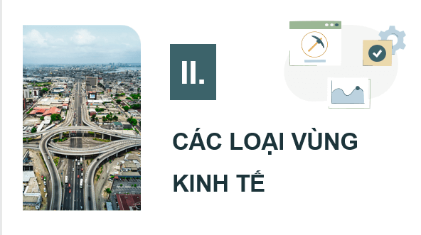 Giáo án điện tử Chuyên đề Địa 12 Chân trời sáng tạo Các loại vùng kinh tế | PPT Chuyên đề Địa Lí 12