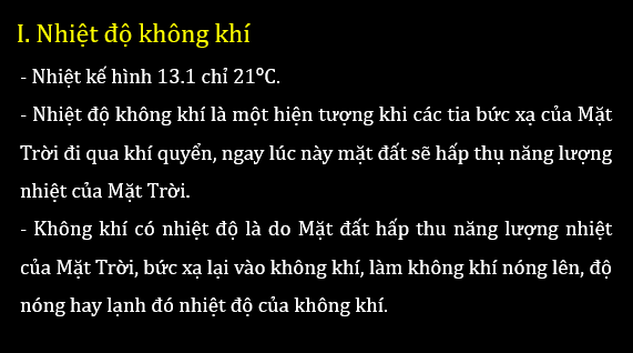 Giáo án điện tử Địa Lí 6 Chân trời sáng tạo Bài 13: Thời tiết và khí hậu | PPT Địa Lí 6