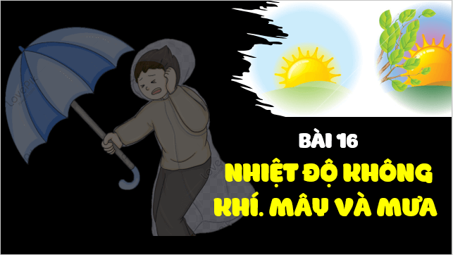 Giáo án điện tử Địa Lí 6 Kết nối tri thức Bài 16: Nhiệt độ không khí. Mây và mưa | PPT Địa Lí 6