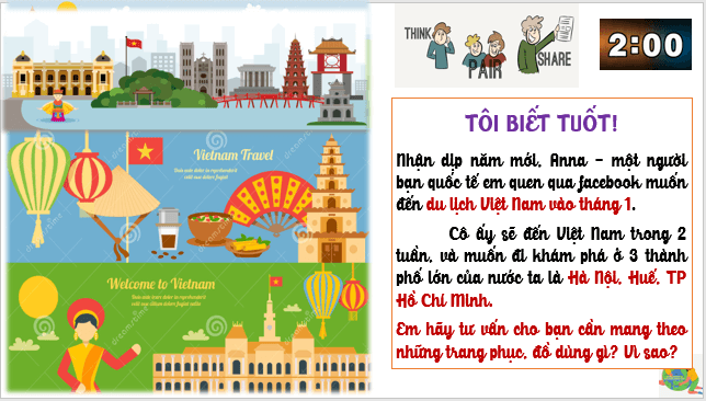 Giáo án điện tử Địa Lí 6 Cánh diều Bài 16: Thực hành: Đọc lược đồ khí hậu và biểu đồ nhiệt độ - lượng mưa | PPT Địa Lí 6