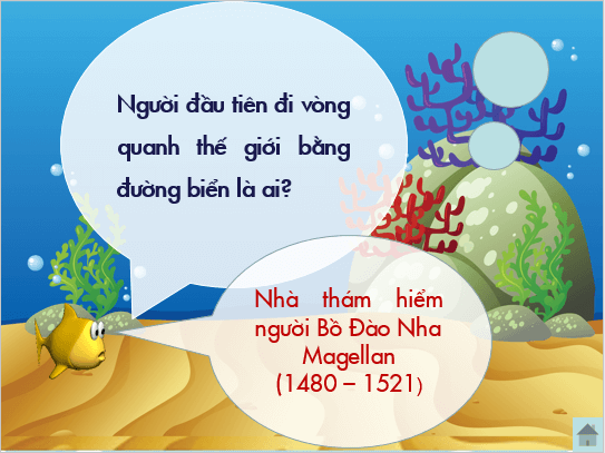 Giáo án điện tử Địa Lí 6 Cánh diều Bài 20: Thực hành: Xác định trên lược đồ các đại dương thế giới | PPT Địa Lí 6