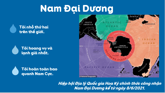 Giáo án điện tử Địa Lí 6 Kết nối tri thức Bài 21: Biển và đại dương | PPT Địa Lí 6