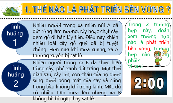 Giáo án điện tử Địa Lí 6 Kết nối tri thức Bài 29: Bảo vệ tự nhiên và khai thác thông minh các tài nguyên thiên nhiên vì sự phát triển bền vững | PPT Địa Lí 6